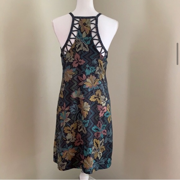 PRANA Ardor Dress Black Horchata Small - Picture 8 of 10